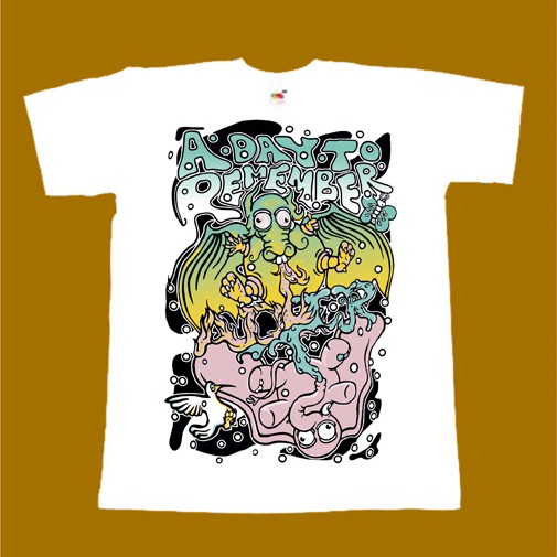 A DAY TO REMEMBER T-SHIRT - DRAGONS