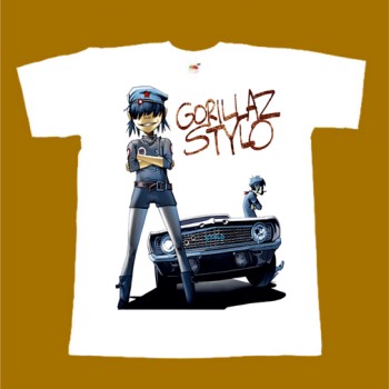GORILLAZ T-SHIRT - STYLO