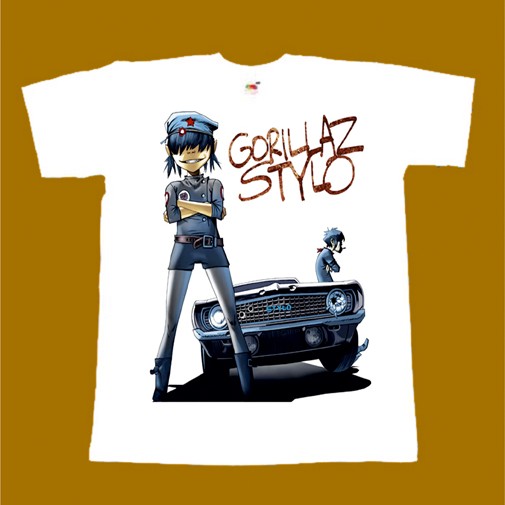 GORILLAZ T-SHIRT - STYLO