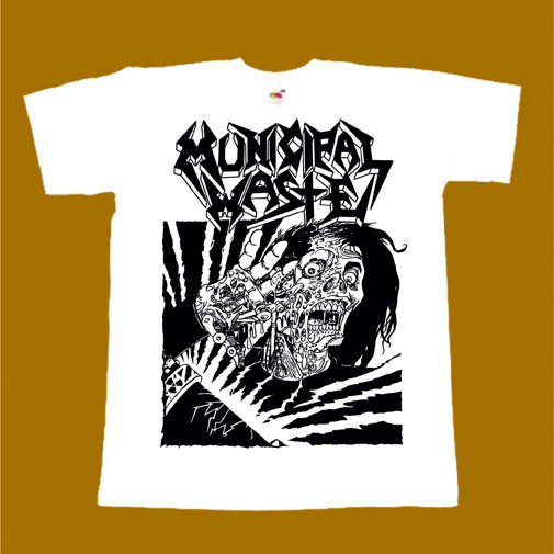 MUNICIPAL WASTE T-SHIRT - CRUSH