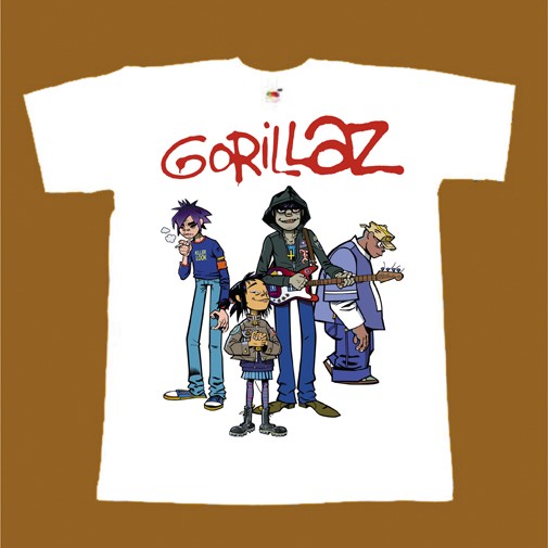 GORILLAZ T-SHIRT - BAND
