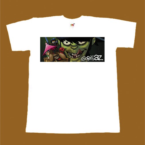 GORILLAZ T-SHIRT - ANIME