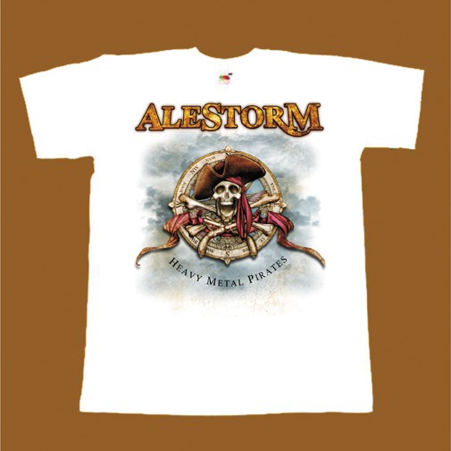 ALESTORM T-SHIRT - HEAVY METAL PIRATES
