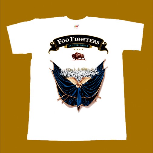 FOO FIGHTERS T-SHIRT - IN YOUR HONOR