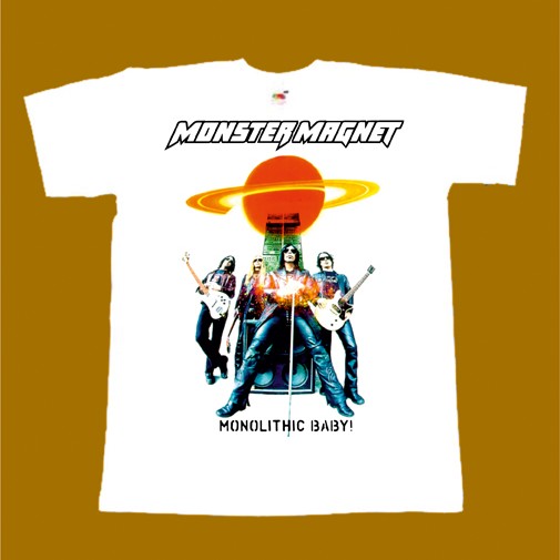 MONSTER MAGNET T-SHIRT - MONOLITHIC BABY
