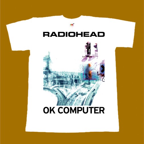 RADIOHEAD T-SHIRT - OK COMPUTER