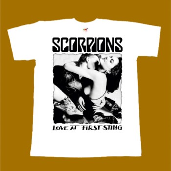 SCORPIONS T-SHIRT - LOVE AT FIRST STING 2