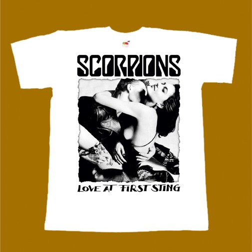 SCORPIONS T-SHIRT - LOVE AT FIRST STING 2