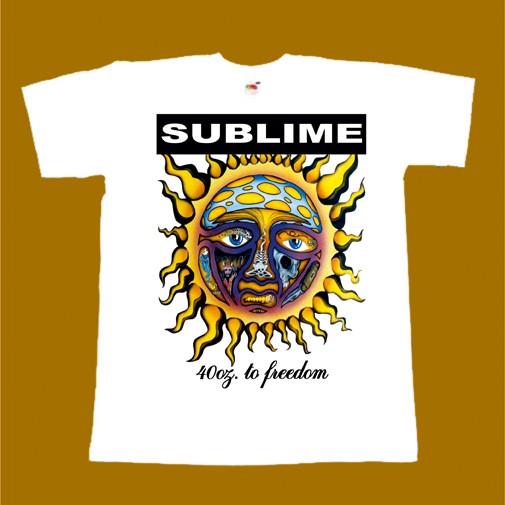 SUBLIME T-SHIRT - 40 OZ TO FREEDOM