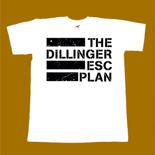 THE DILLINGER ESCAPE PLAN T-SHIRT - LOGO