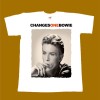 DAVID BOWIE T-SHIRT - CHANGES ONE BOWIE