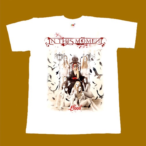 IN THIS MOMENT T-SHIRT - BLOOD