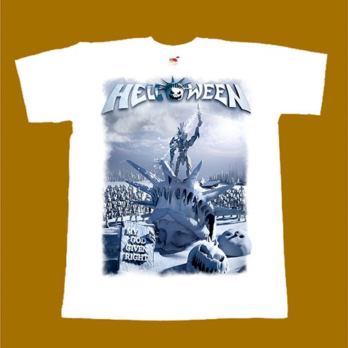 HELLOWEEN T-SHIRT - MY GOD GIVEN RIGHT