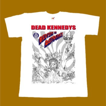 DEAD KENNEDYS T-SHIRT - BEDTIME FOR DEMOCRACY