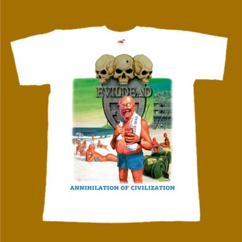 EVILDEAD T-SHIRT - ANNIHILATION OF CIVILIZATION