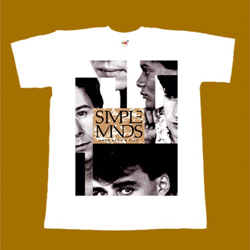 SIMPLE MINDS T-SHIRT - ONCE UPON A TIME
