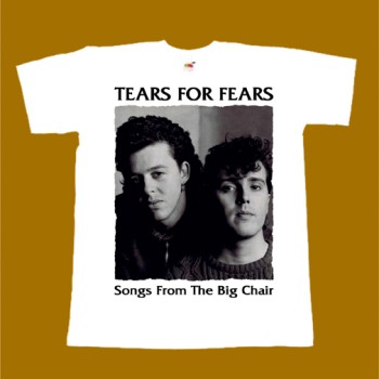 TEARS FOR FEARS T-SHIRT - SONGS FROM THE BIG CHAIR
