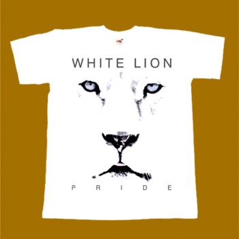 WHITE LION T-SHIRT - PRIDE