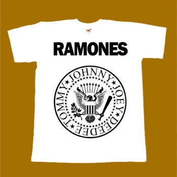 RAMONES T-SHIRT - LOGO 2
