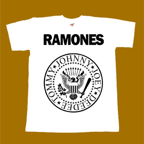 RAMONES T-SHIRT - LOGO 2