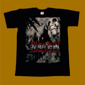 ALL SHALL PERISH T-SHIRT - HATE MALICE REVENGE