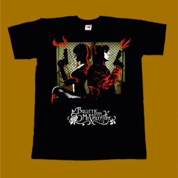 BULLET FOR MY VALENTINE T-SHIRT - 4 WORDS