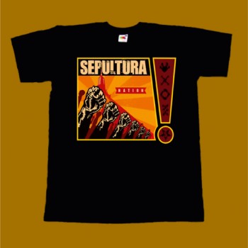 SEPULTURA T-SHIRT - NATION