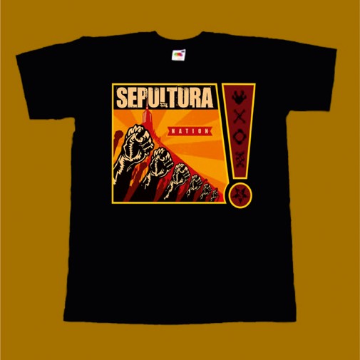 SEPULTURA T-SHIRT - NATION