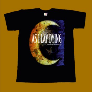 AS I LAY DYING T-SHIRT - SHADOWS ARE SECURITY