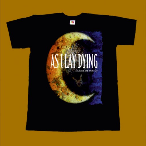 AS I LAY DYING T-SHIRT - SHADOWS ARE SECURITY