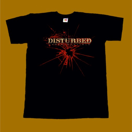 DISTURBED T-SHIRT - INDESTRUCTIBLE