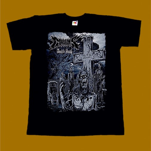 COFFINS T-SHIRT - BURIED DEATH