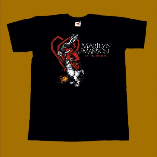 MARILYN MANSON T-SHIRT - EAT ME DRINK ME