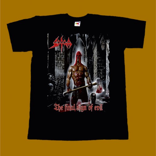 SODOM T-SHIRT - THE FINAL SIGN OF EVIL