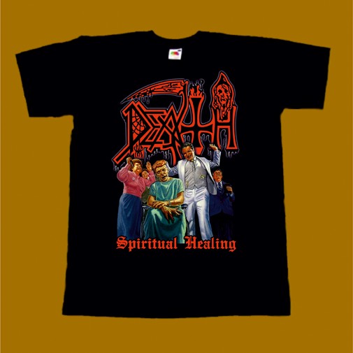 DEATH T-SHIRT - SPIRITUAL HEALING 2