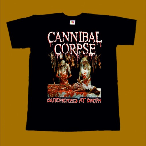 CANNIBAL CORPSE T-SHIRT - BUTCHERED AT BIRTH 2