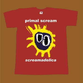 PRIMAL SCREAM T-SHIRT - SCREAMADELICA