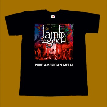 LAMB OF GOD T-SHIRT - PURE AMERICAN METAL
