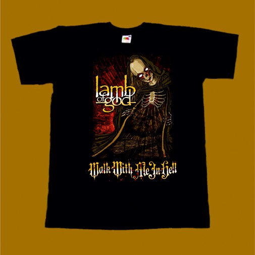 LAMB OF GOD T-SHIRT - WALK WITH ME IN HELL 2