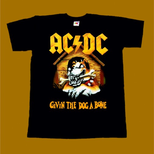 AC / DC T-SHIRT - GIVIN THE DOG A BONE 2