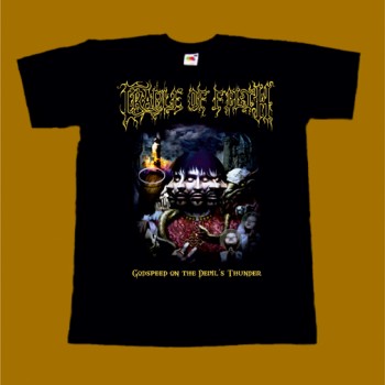 CRADLE OF FILTH T-SHIRT - GODSPEED ON THE DEVIL'S THUNDER