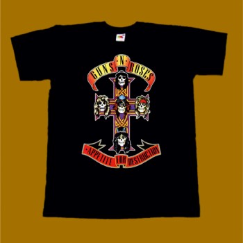 GUNS N ROSES T-SHIRT - APPETITE FOR DESTRUCTION 2