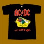 AC / DC T-SHIRT - FLY ON THE WALL 2