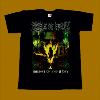 CRADLE OF FILTH T-SHIRT - DAMNATION AND A DAY