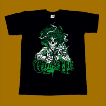 CYPRESS HILL T-SHIRT - GRASS SKULL