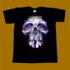 AS I LAY DYING T-SHIRT - PURPLE SKULL