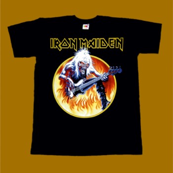 IRON MAIDEN T-SHIRT - A REAL LIVE ONE