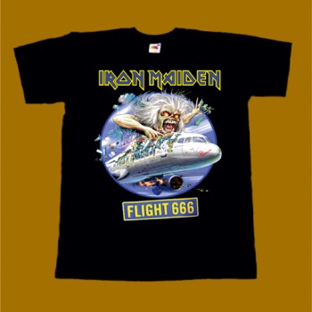 IRON MAIDEN T-SHIRT - FLIGHT 666