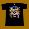 GUNS N ROSES T-SHIRT - COLORED SKULL 2