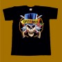 GUNS N ROSES T-SHIRT - COLORED SKULL 2